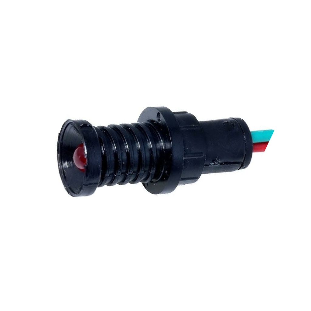 ELPROD Indicator: LED; recessed; red; 12÷24VDC