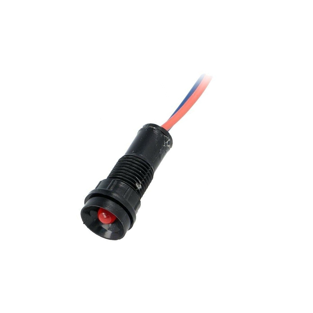 POLAM-ELTA Indicator: LED; recessed; red; 12VDC