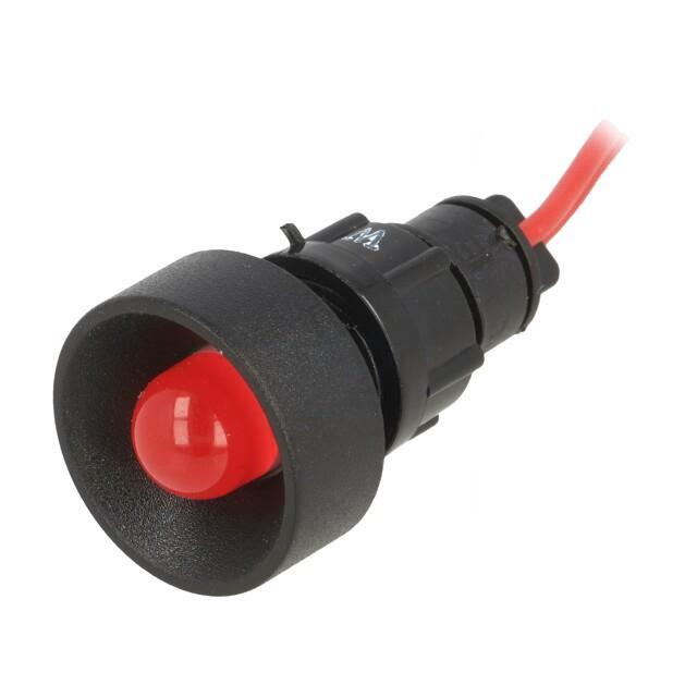 POLAM-ELTA Indicator: LED; recessed; red; 230VDC