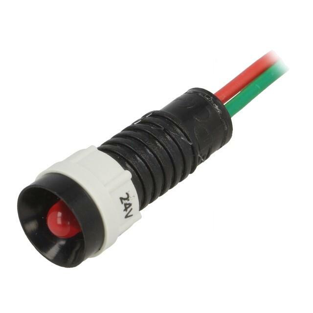 POLAM-ELTA Indicator: LED; recessed; red; 24VDC
