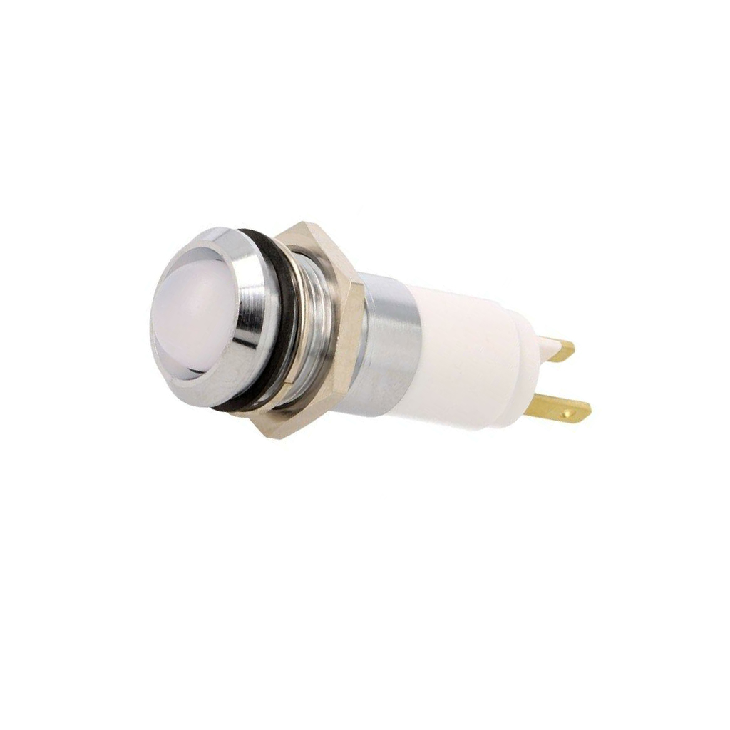 SIGNAL-CONSTRUCT Indicator: LED; recessed; white; 12÷14VDC