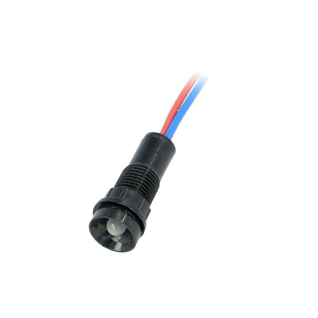 POLAM-ELTA Indicator: LED; recessed; white; 12VDC