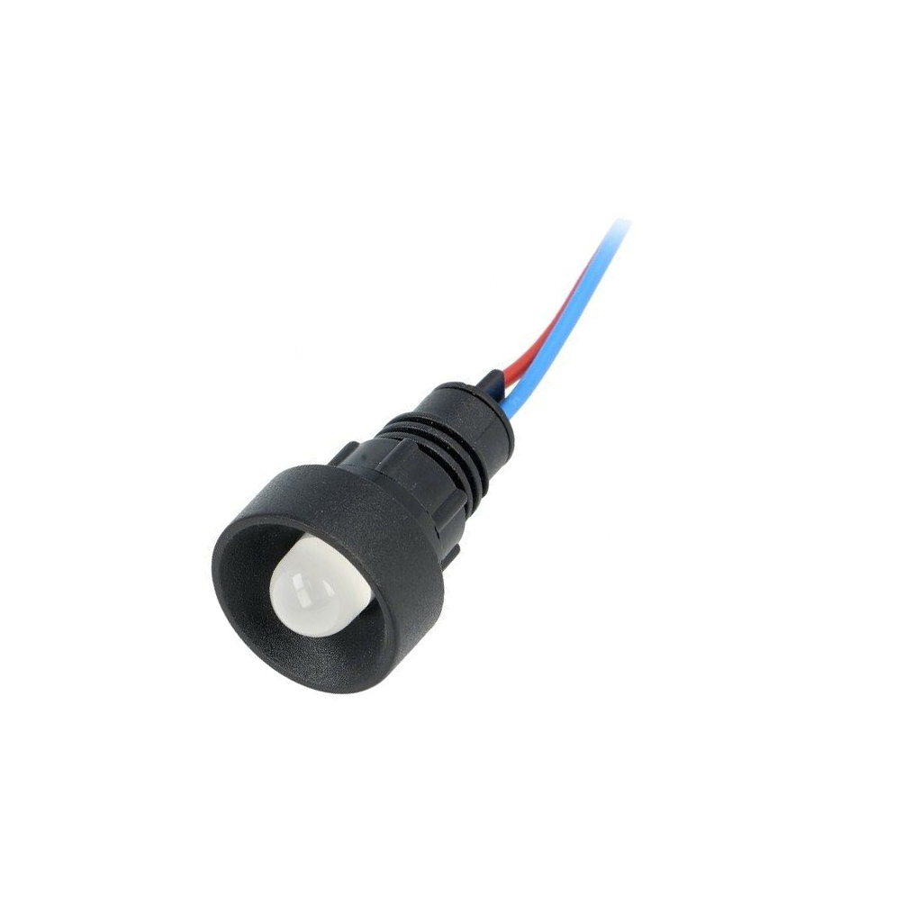 POLAM-ELTA Indicator: LED; recessed; white; 12VDC