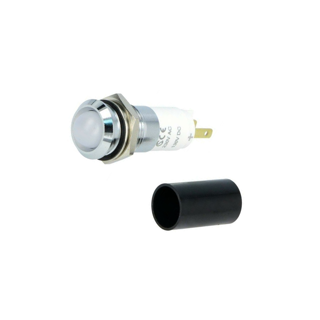 SIGNAL-CONSTRUCT Indicator: LED; recessed; white; 230VAC