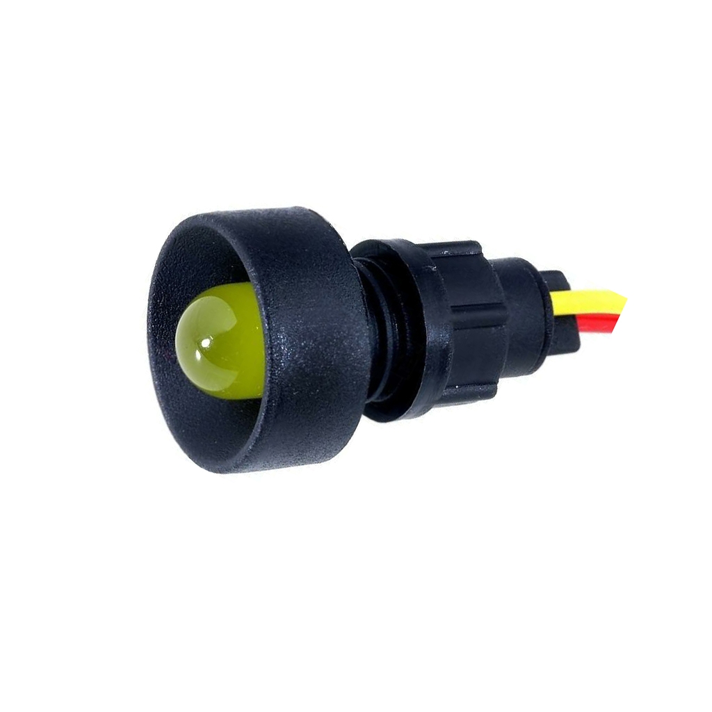 ELPROD Indicator: LED; recessed; yellow; 12÷24VDC