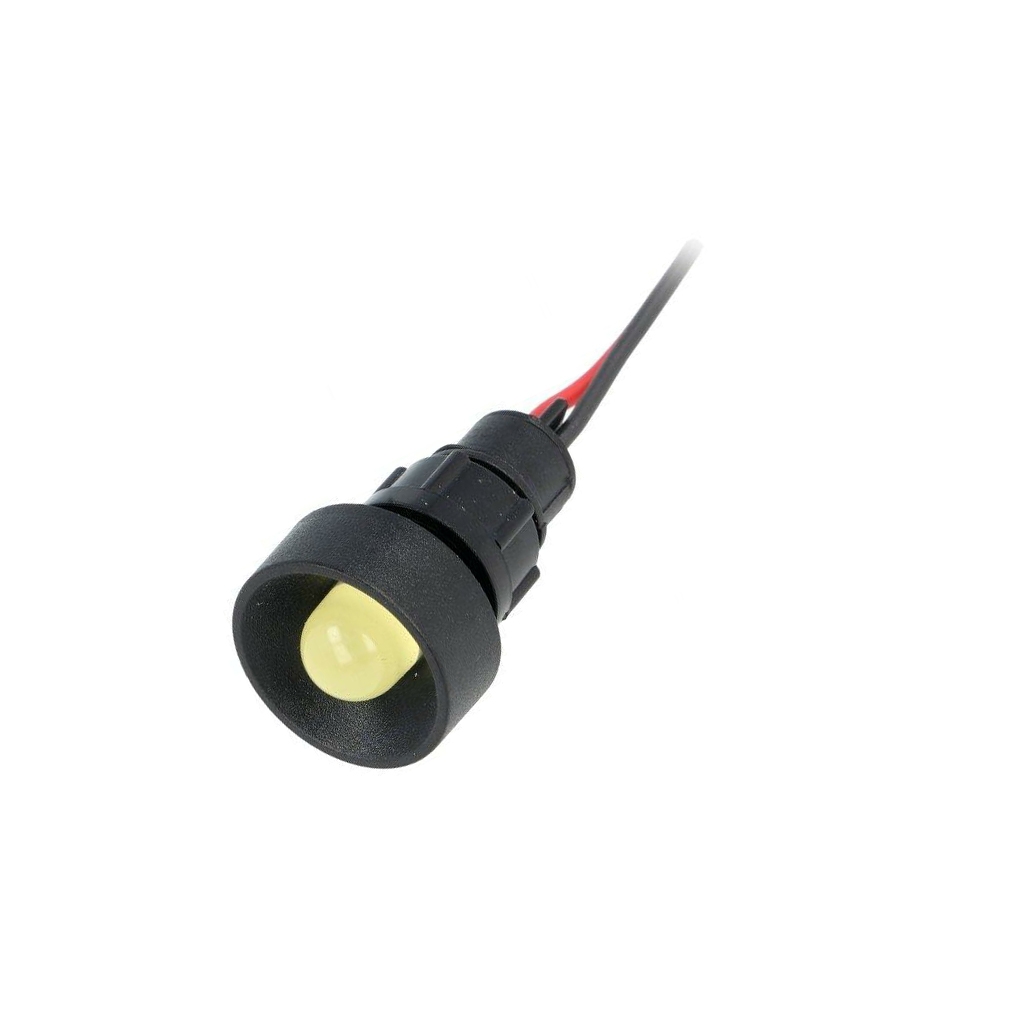 POLAM-ELTA Indicator: LED; recessed; yellow; 220VDC