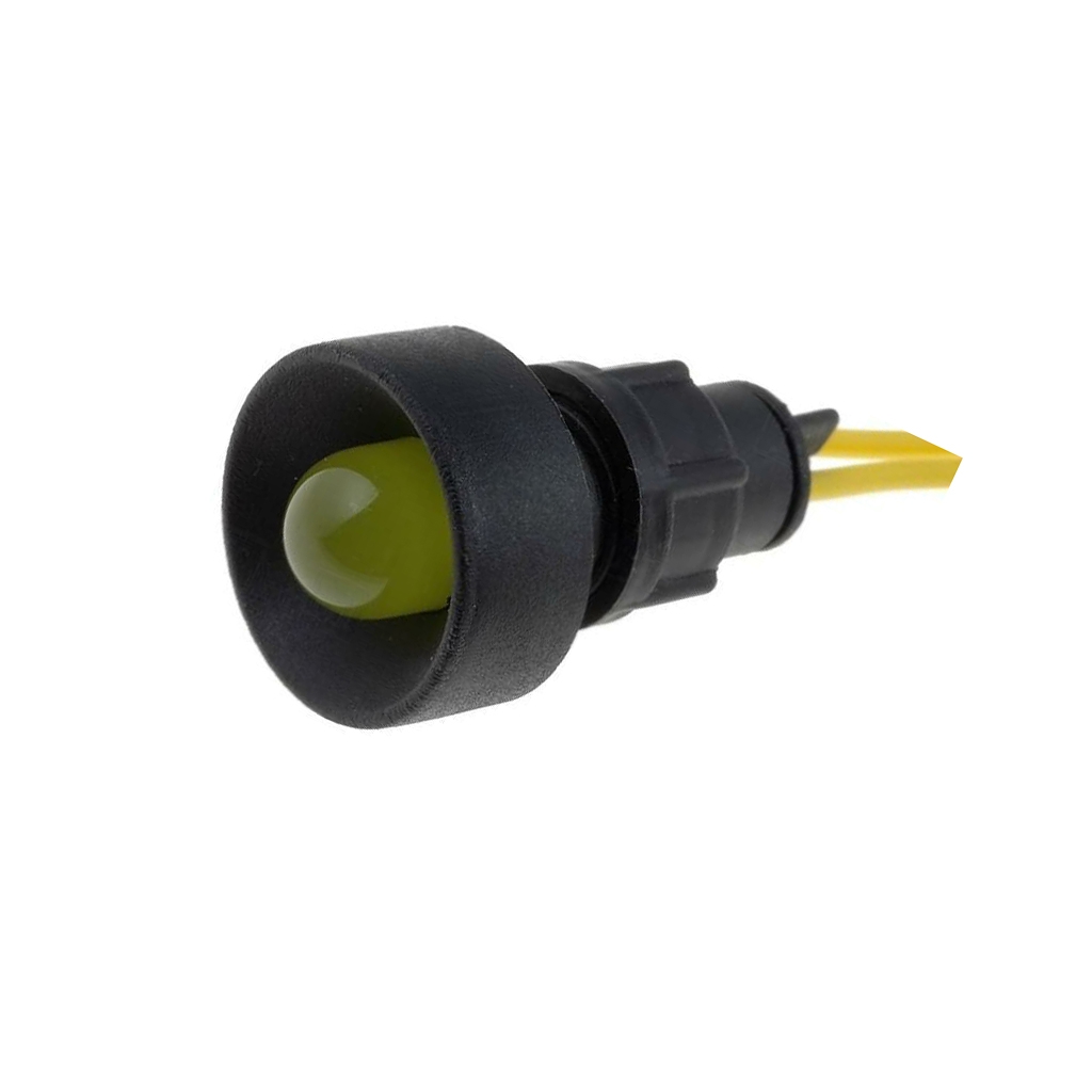 ELPROD Indicator: LED; recessed; yellow; 230VAC