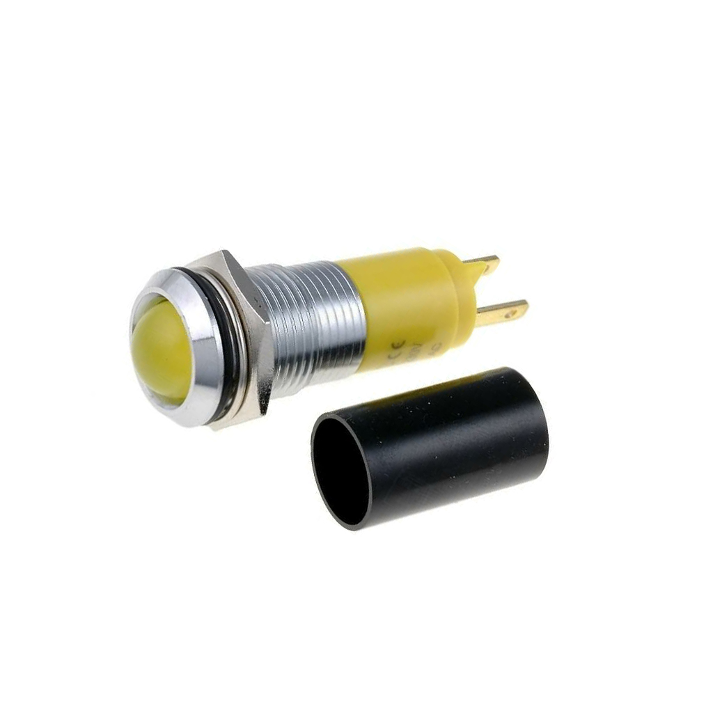 SIGNAL-CONSTRUCT Indicator: LED; recessed; yellow; 230VAC