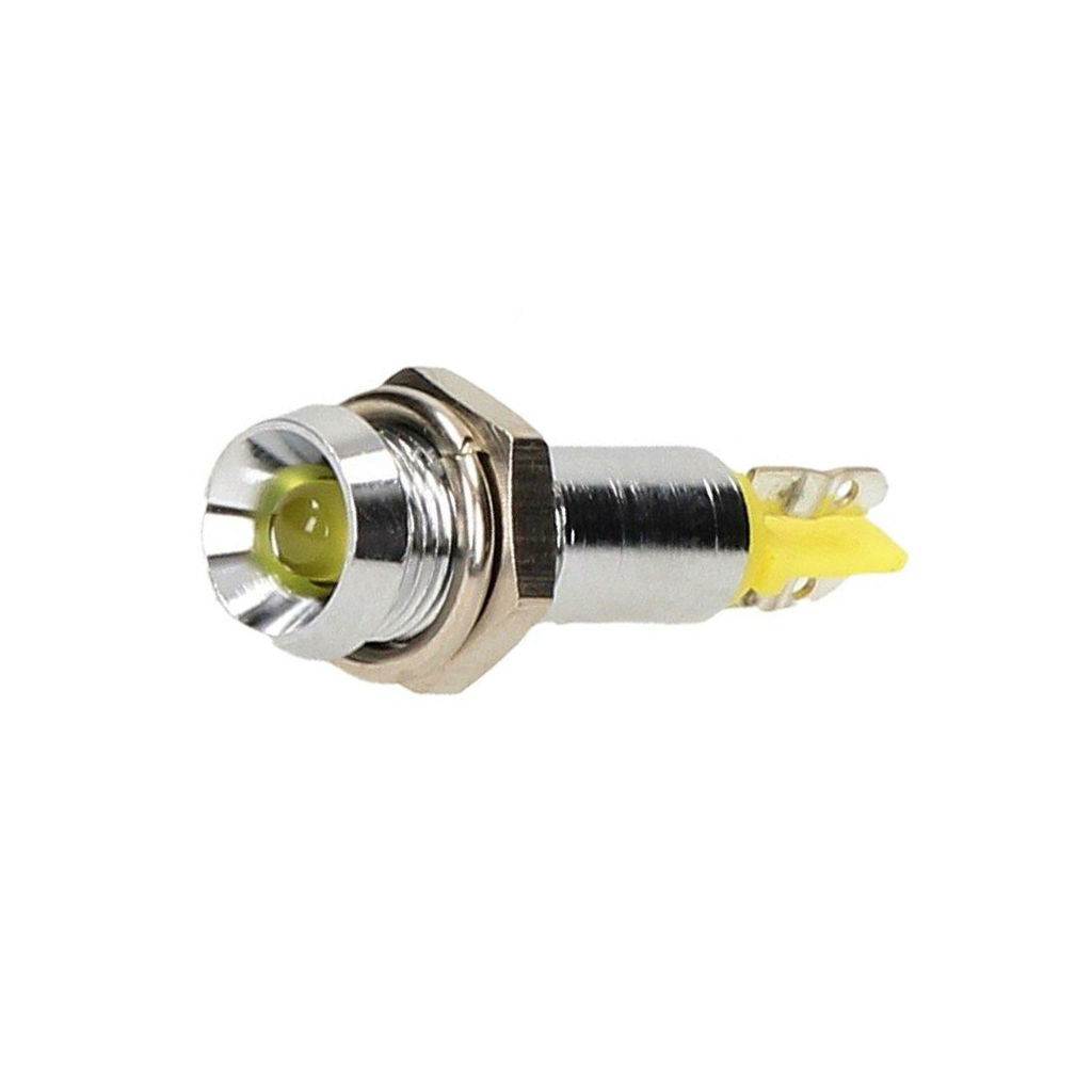 SIGNAL-CONSTRUCT Indicator: LED; recessed; yellow; 24÷28VAC