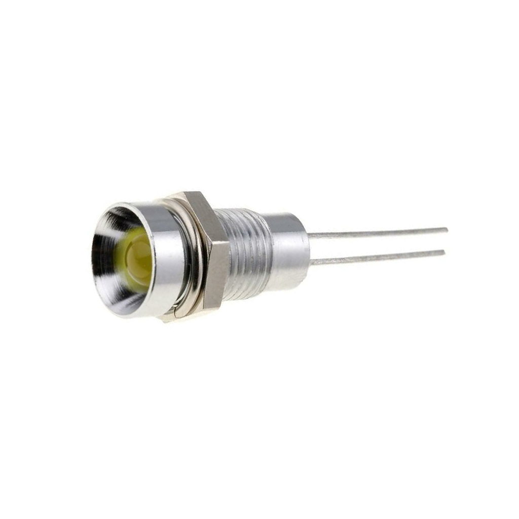 SIGNAL-CONSTRUCT Indicator: LED; recessed; yellow; Ø8
