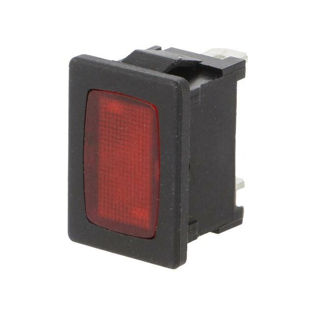MARQUARDT Indicator: with neon lamp; flat