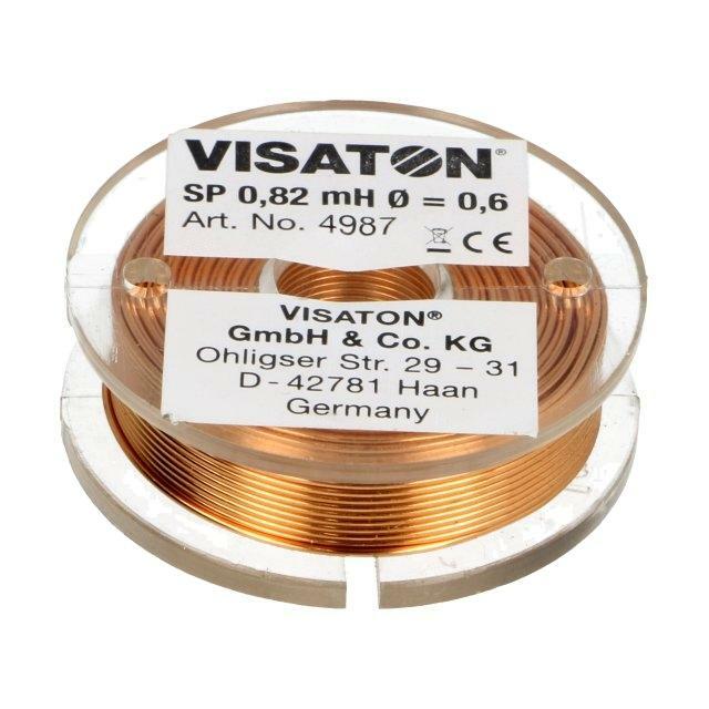 VISATON Inductor: air coil; 0.82mH