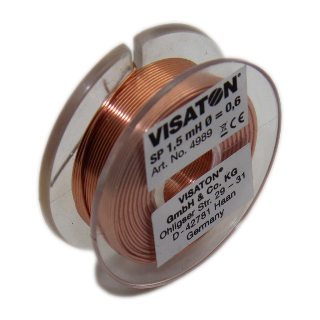 VISATON Inductor: air coil; 1.5mH
