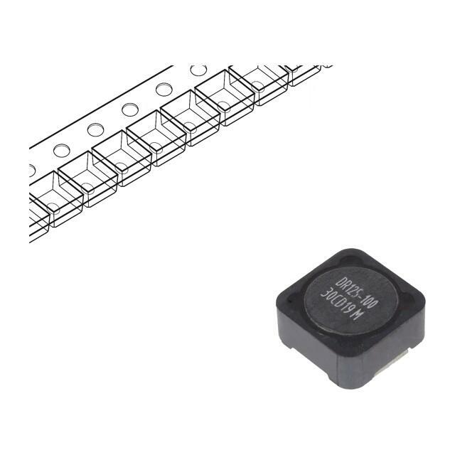 EATON ELECTRONICS Inductor: wire; SMD; 10uH