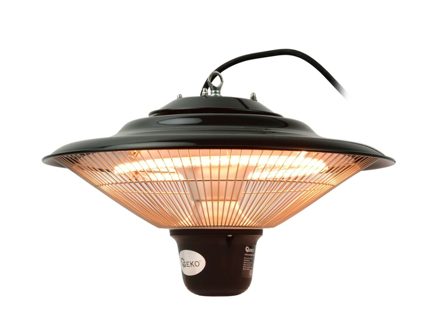 GEKO Infrasarkanais sildītājs lampa ar tālvadības