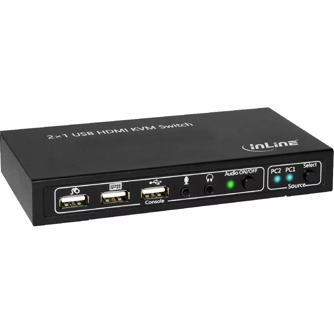 InLine The 2x1 HDMI KVM Switch