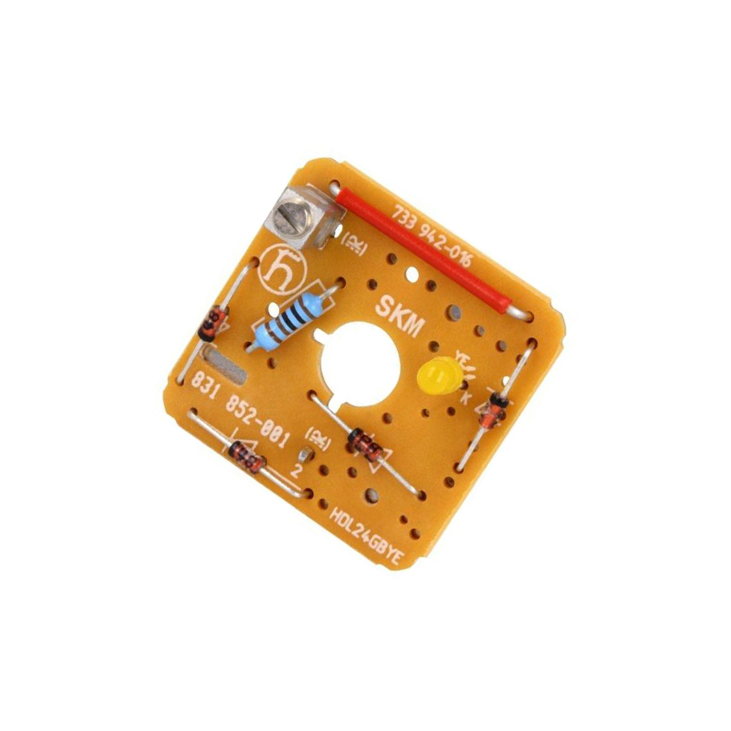 HIRSCHMANN Insert; 8A; 24V; with LED