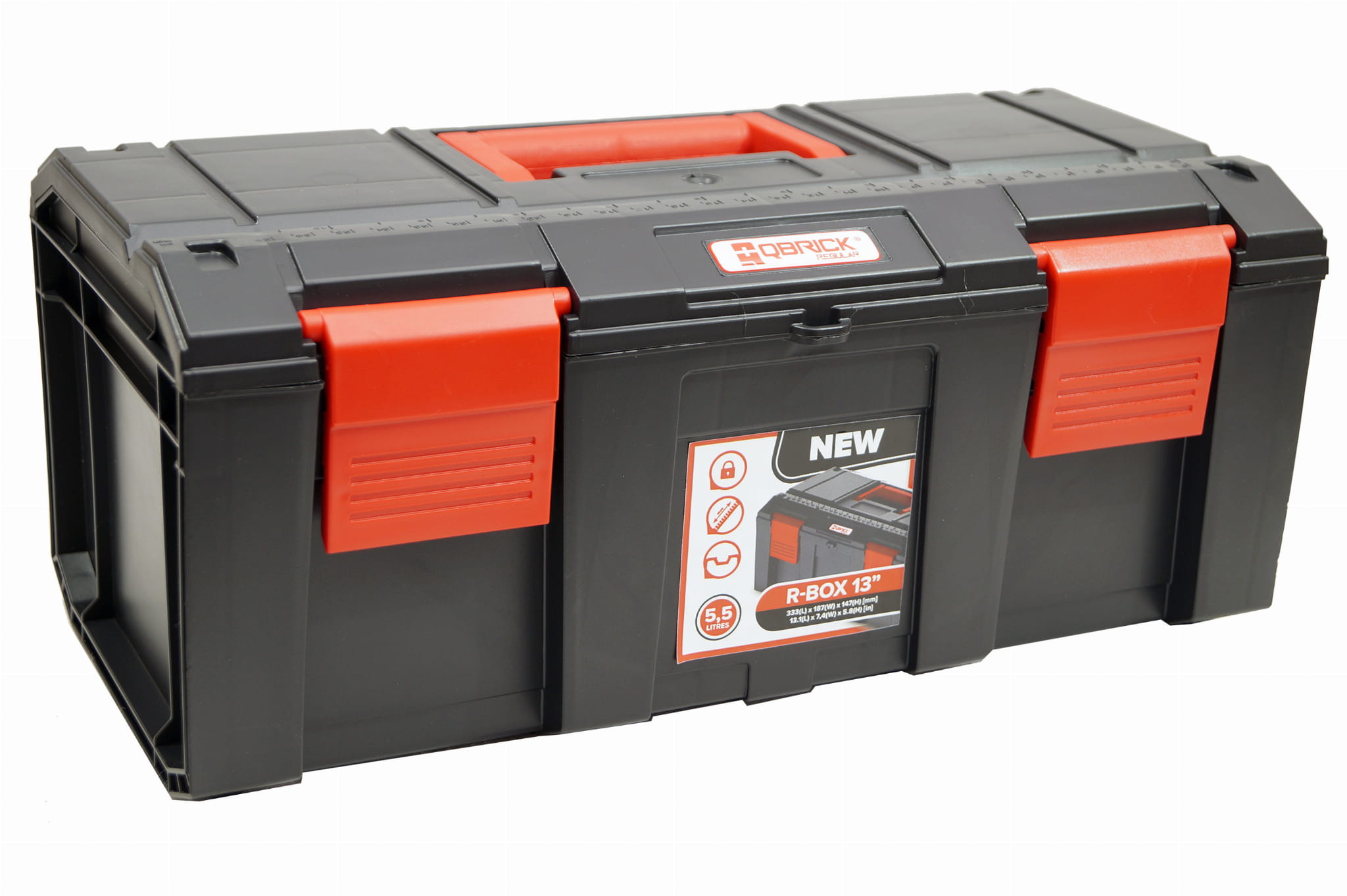 PATROL Instrumentu kaste Qbrick R-Box13 333x187x147mm