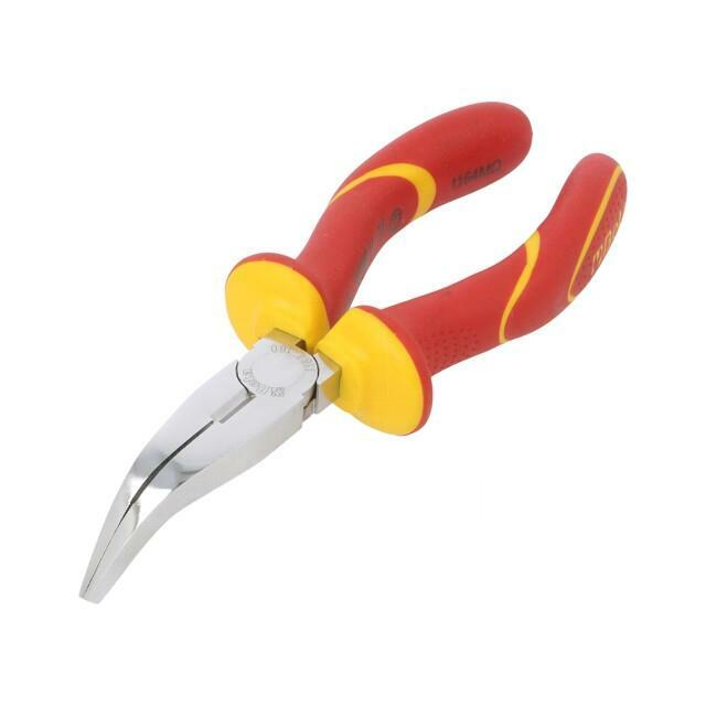 BETA Insulated,curved,flat; 160mm; Pliers: