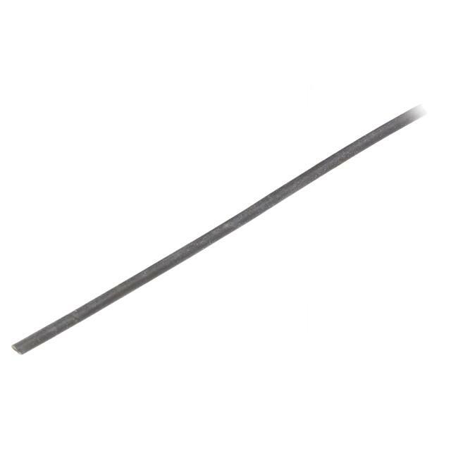 SYNFLEX Insulating tube; black; silicone; Øint: