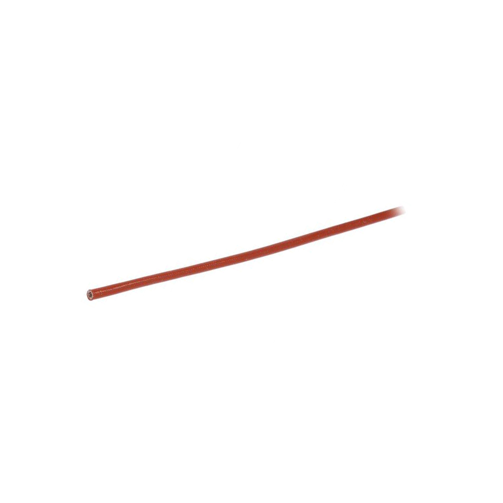FAVIER Insulating tube; brick red; fiberglass