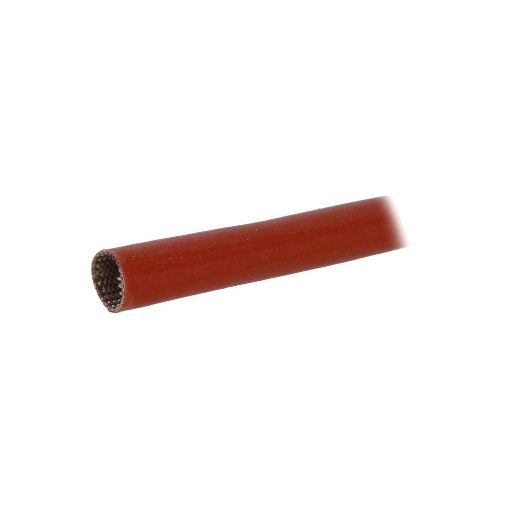 FAVIER Insulating tube; brick red; fiberglass
