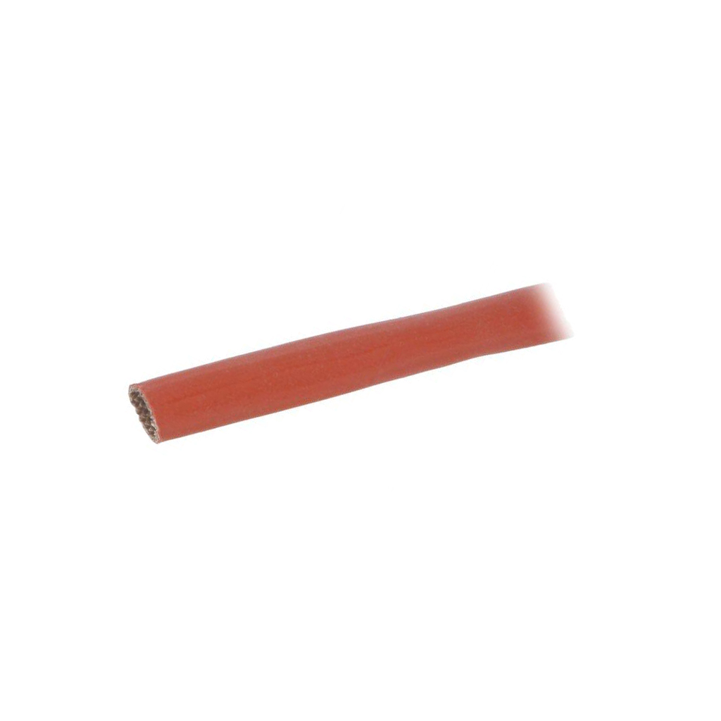 FAVIER Insulating tube; brick red; fiberglass
