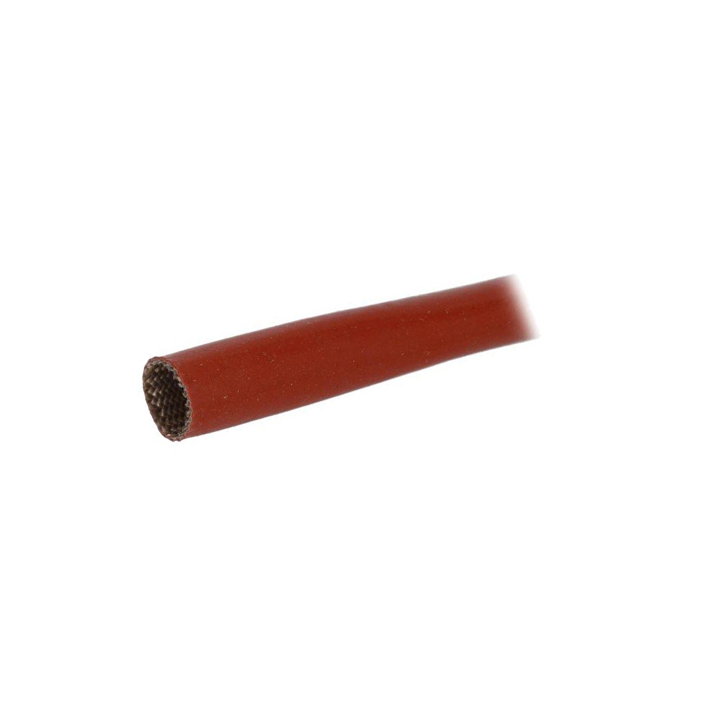 FAVIER Insulating tube; brick red; fiberglass
