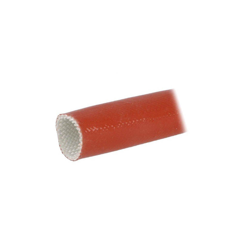 FAVIER Insulating tube; brick red; fiberglass