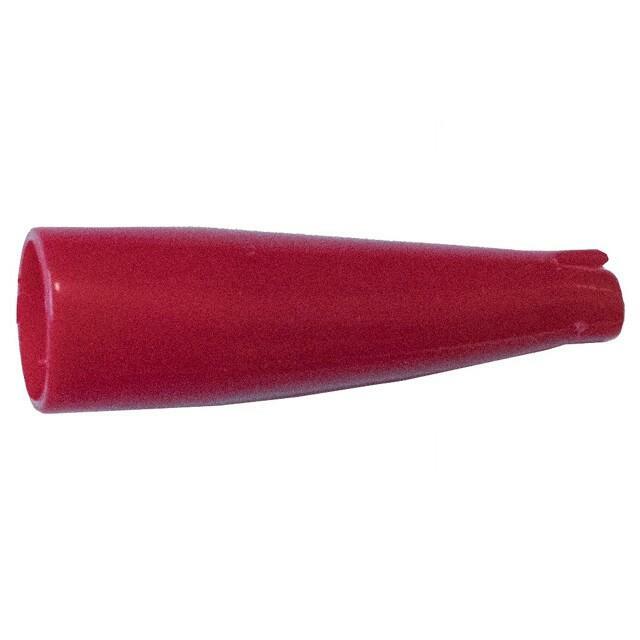 MUELLER ELECTRIC Insulator; 3kV; red; PVC