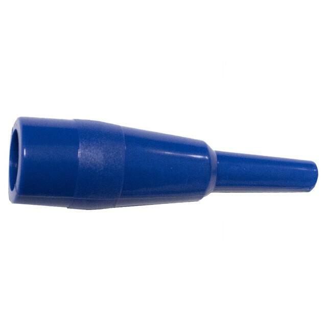 MUELLER ELECTRIC Insulator; 5kV; blue; PVC