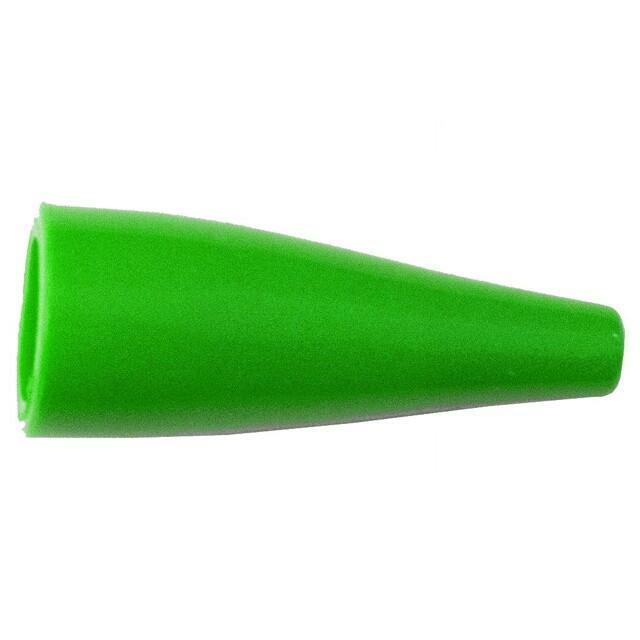 MUELLER ELECTRIC Insulator; 5kV; green; PVC
