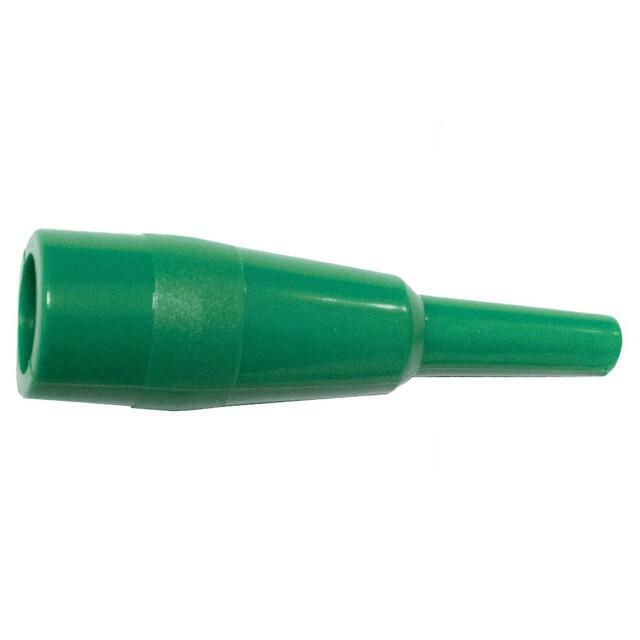 MUELLER ELECTRIC Insulator; 5kV; green; PVC