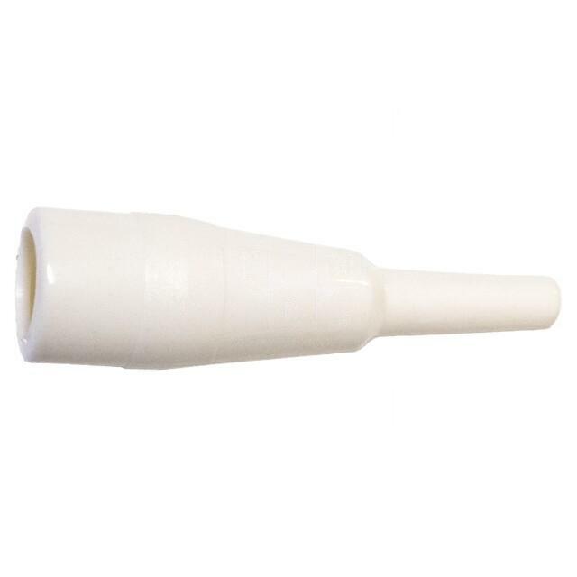 MUELLER ELECTRIC Insulator; 5kV; white; PVC