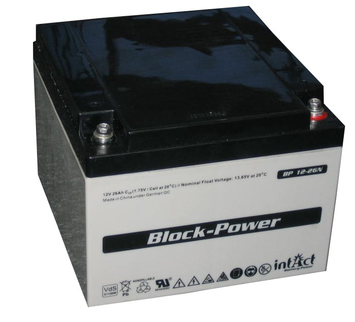 Intact Block-Power 12 V 26Ah (c20)