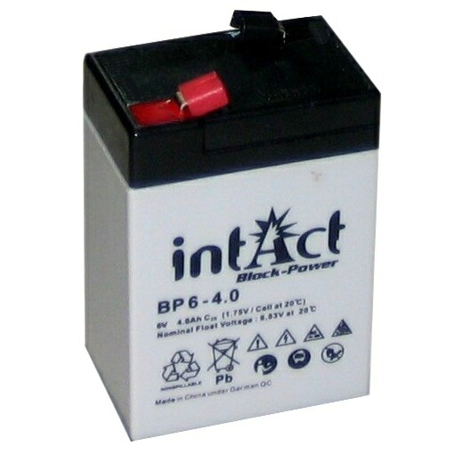 Intact Block-Power 6 V 4Ah (c20)