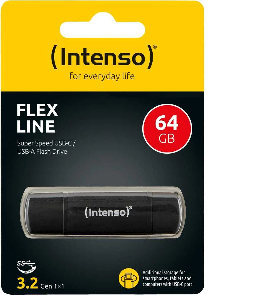 Intenso Flex Line Type-A/Type-C 64GB USB