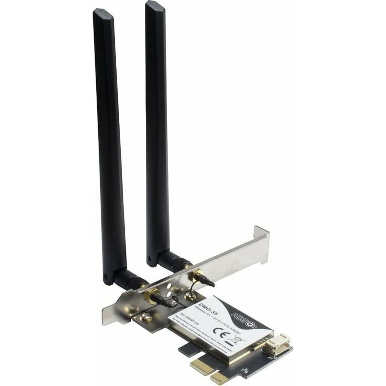 Inter-Tech Wi-Fi6 + BT5.0 PCIe