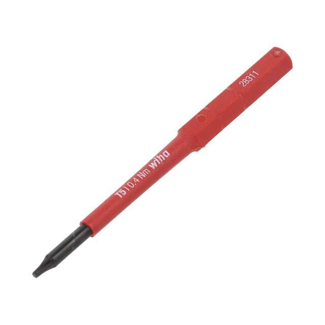 Interchangeable blade; insulated; Torx®; TX05; Overall