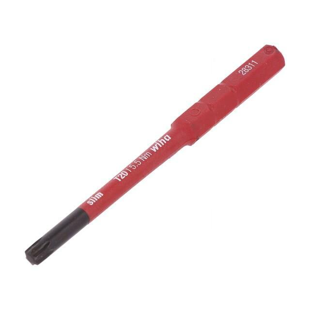 Interchangeable blade; insulated; Torx®; TX20; Overall