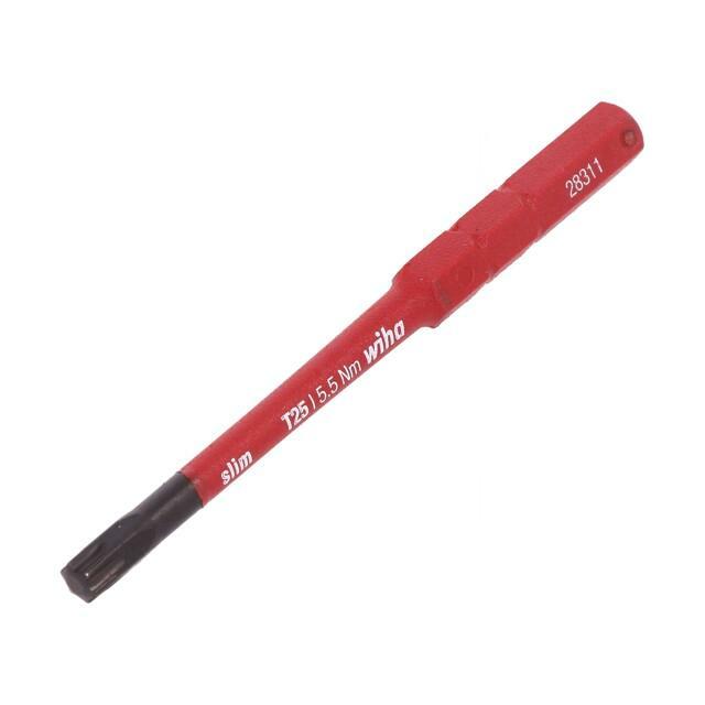 Interchangeable blade; insulated; Torx®; TX25; Overall