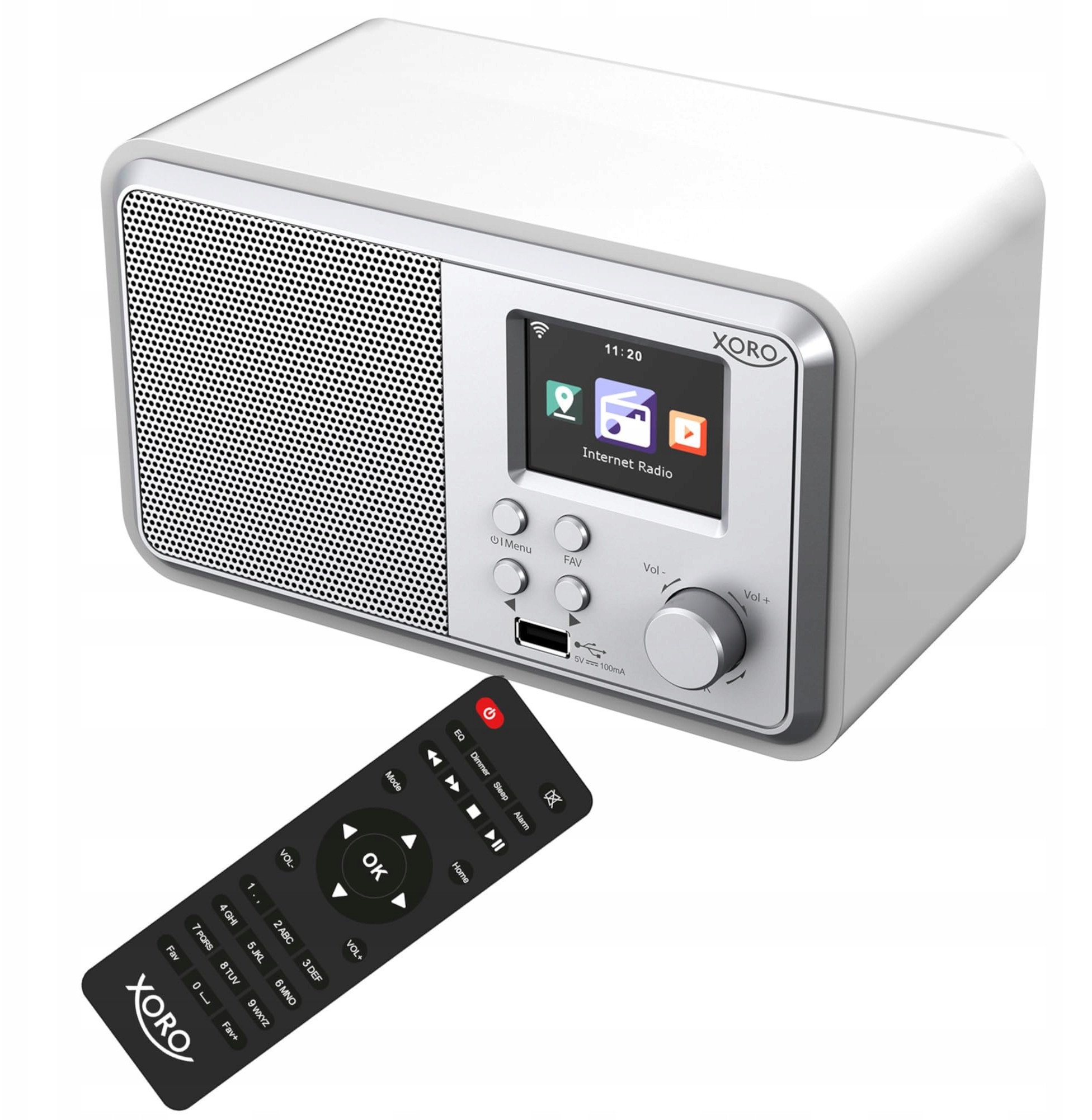 Interneta radio Xoro DAB 300 IR