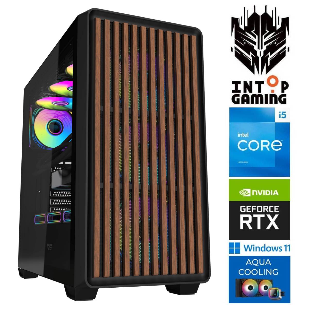 INTOP AQUA i5-14400F 16GB DDR5 1TB