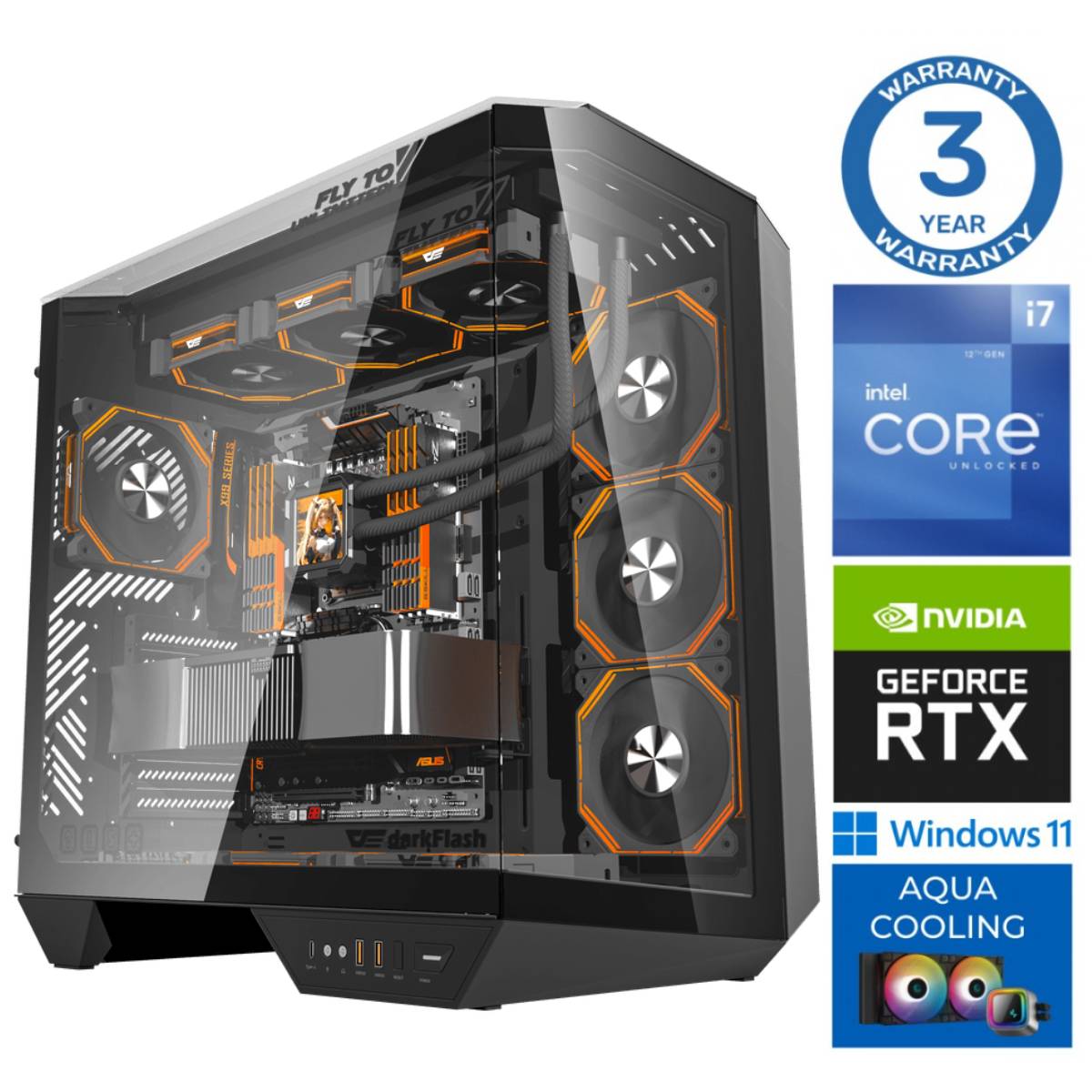 INTOP AQUA i7-14700F 64GB DDR5 1TB