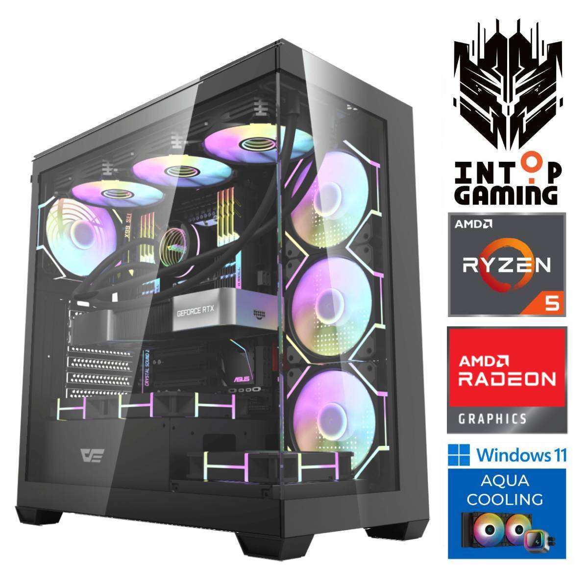 INTOP AQUA Ryzen 5 9600X 32GB