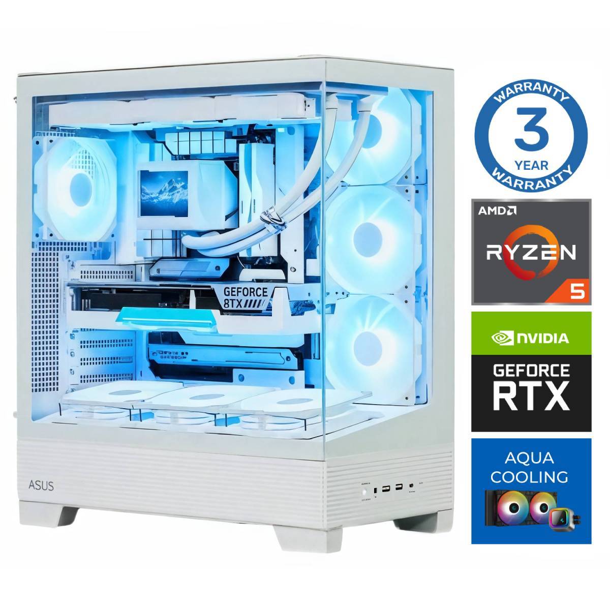 INTOP AQUA Ryzen 5 9600X 64GB