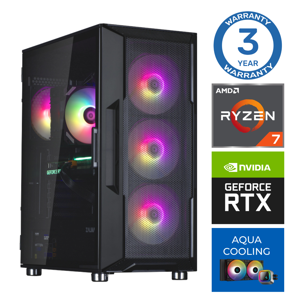 INTOP AQUA Ryzen 7 7700X 64GB
