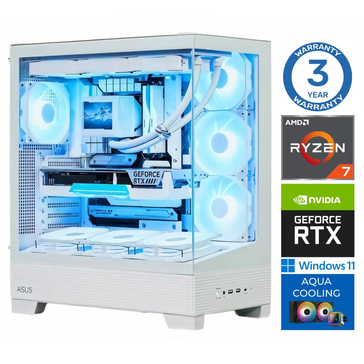 INTOP AQUA Ryzen 7 7800X3D 32GB