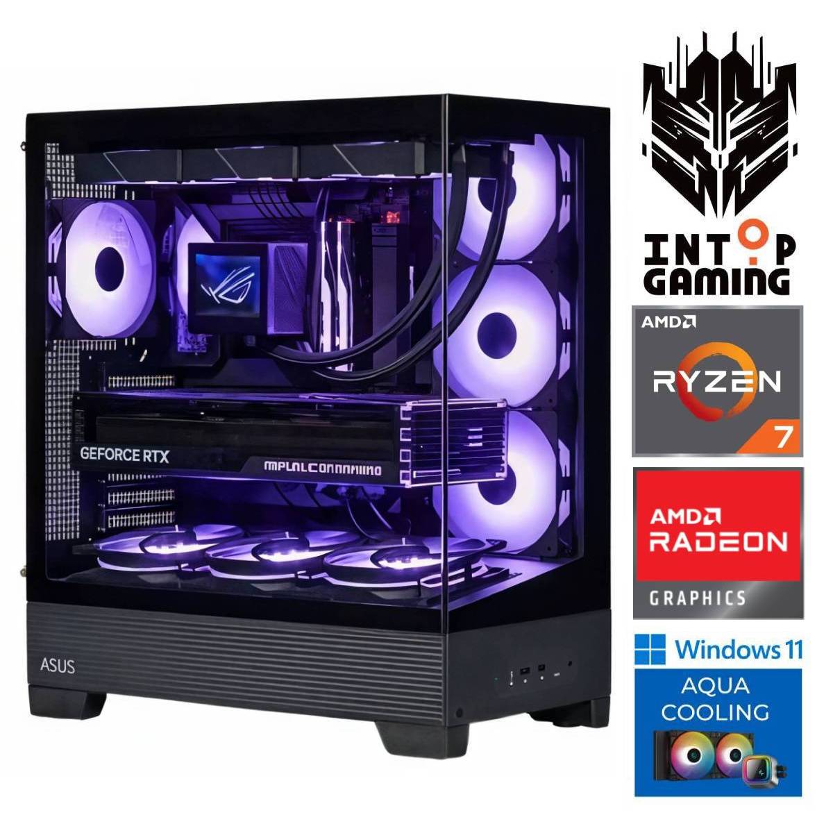 INTOP AQUA Ryzen 7 9700X 32GB