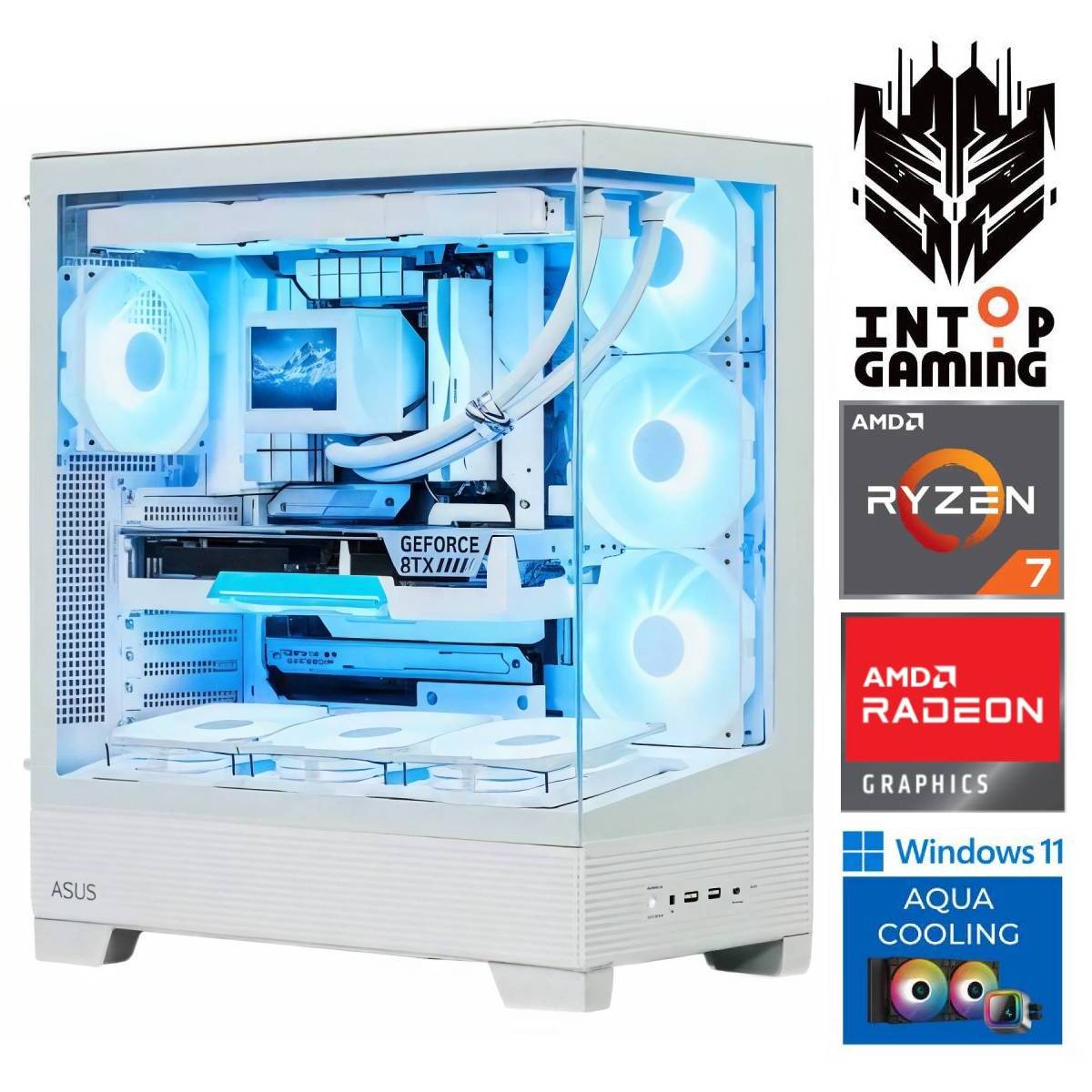 INTOP AQUA Ryzen 7 9700X 32GB